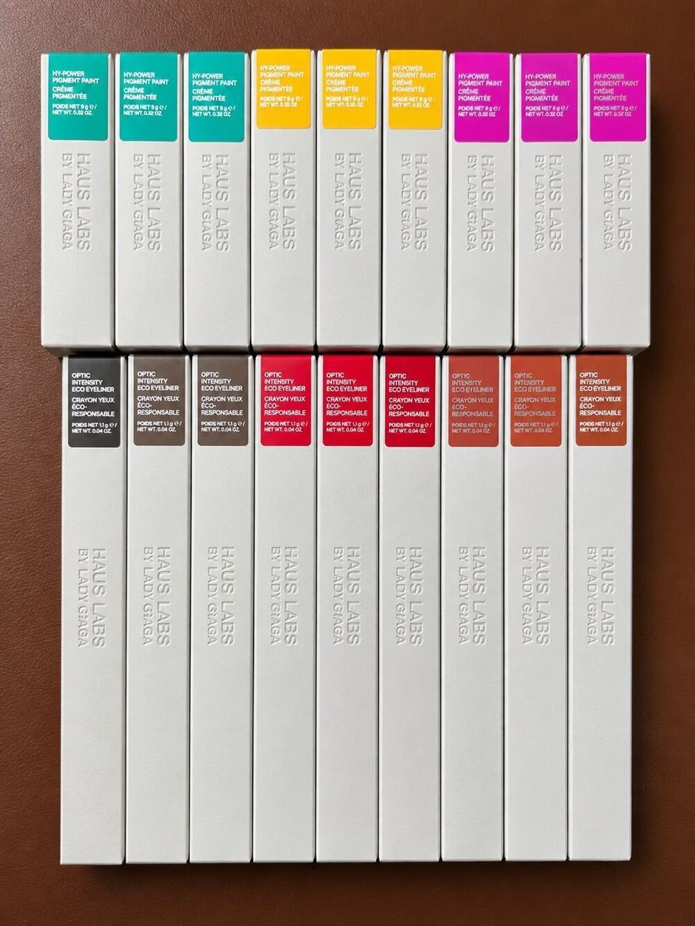 Haus Labs 18-Piece Pigment Paint & Eco Eyeliner Bundle – New in Box $414 Retail!